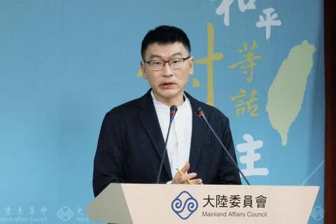 中国大陆国家安全部主导创作的当代台海谍战剧《交锋》正在播出中。台湾政府的大陆委员会发言人梁文杰称，这部剧是中共推动全民国安教育与宣传的一环，“他们对政治稳定算是非常焦虑的，所以才需要拍这部剧”。（档案照片）