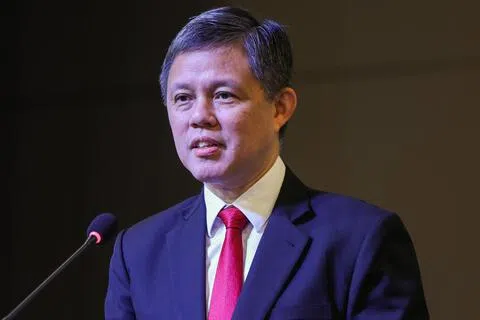 根据国防部文告，陈振声星期一（9月28日）先到法国，期间会晤法国防长沃特兰（Catherine Vautrin），并出席与国防科技相关的活动。（档案照片）