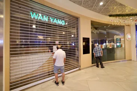 连锁按摩店万阳去年11月突然宣布倒闭，截至今年1月，消费者申报的未使用预付配套损失总额接近130万元。（邝启聪摄）