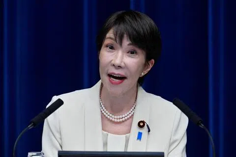 日本首相高市早苗于美东时间星期一（9月21日）晚间抵达纽约出席联合国大会，并计划次日与美国总统特朗普会晤。（路透社档案照片）