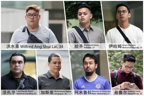 涉性剥削两名未成年少女 八男一女被控上法庭