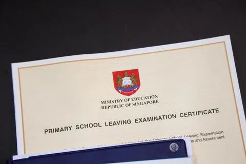 报告显示，绝大多数受访家长（85.9%）将小六会考（PSLE）视为帮助孩子设定目标并为升中学做准备的重要关口。（档案照片）