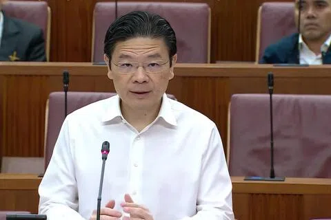 国会星期四（9月10日）就黄循财总理（图）和公共服务统筹部长兼国防部长陈振声早前发表的政治薪金检讨部长声明展开辩论。黄总理在10名议员发言后，作出约40分钟回应。（gov.sg视频截图）