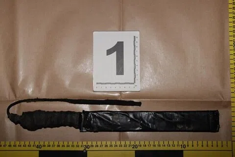 警方7月27日清晨接获通报，指实利基路发生一起纠纷，一名男子被目击手持类似铁棍的物体。（新加坡警察部队提供）