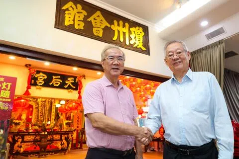海南两大社团完成改选 琼州天后宫主席王振胡兼任海南会馆会长