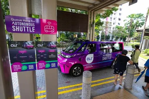 Grab在榜鹅的自驾车车队至今已累计超过11万公里行驶里程，并服务超过1万2000名乘客，其中99%表示愿意推荐这项服务。（档案照片）