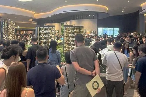 Thomson Reserve上周预览活动吸引超过1万1800名访客到场。（华业集团提供）