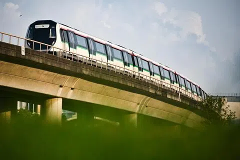 现有地铁线的热轴箱探测器安装工程明年展开，2028年完成。（档案照片）