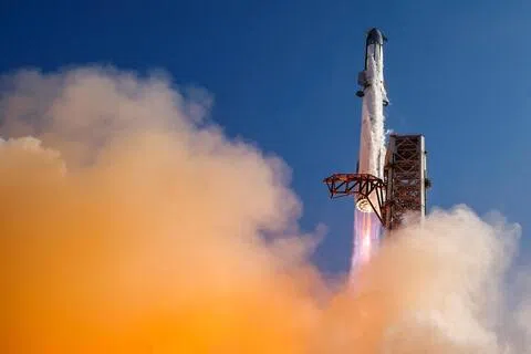 “星舰”上一次试飞于今年7月24日进行。（路透社）