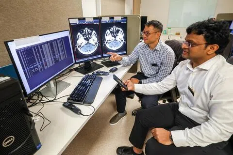 中央医院借助AI工具 六分钟识别脑出血患者