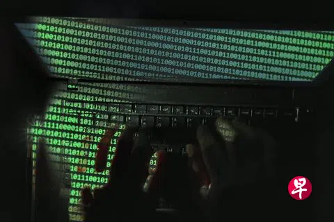 中国黑客将深度求索（DeepSeek）及其他开源人工智能模型整合进网络攻击行动后，正加大攻击力度。（海峡时报示意图）