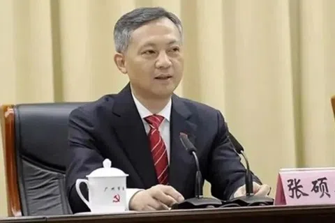 中国官方披露，广东省人大常委会党组成员、副主任张硕辅涉嫌严重违纪违法被查。（互联网）