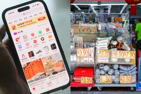 拼多多强势登陆新加坡，不少本地商家坦言生意越来越难做。（档案照片）
