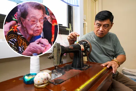 陈玉合的小儿子沈宗泽。（林明顺摄）