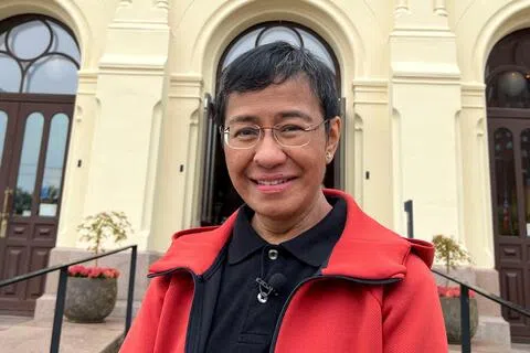 获得2021年诺贝尔和平奖的瑞萨（Maria Ressa）呼吁，民众必须推动AI监管，并向政治人物施压，促使他们制定相关法律。（路透社）
