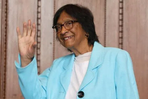 南非人权律师纳瓦尼特姆·皮莱（Navanethem Pillay）获颁2026年诺贝尔和平奖。（法新社）