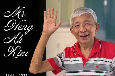 莱佛士书院发文吊唁邢福金。（取自莱佛士书院脸书）