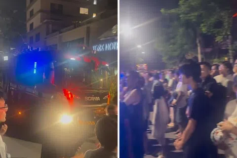 发言人补充说，民防部队和警方完成必要的安全检查后，住客于清晨5时30分至6时15分之间获准返回房间。（受访者提供）