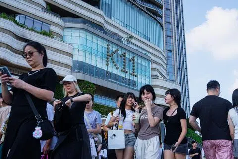 新世界发展在香港开发的K11 MUSEA购物中心。图片摄于9月27日。（彭博社）