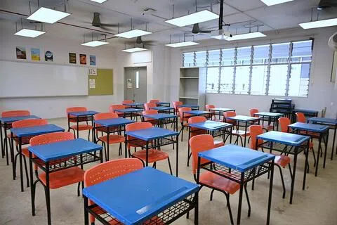 教育部长李智陞星期三（9月16日）在教育部的学校工作蓝图大会上宣布这项计划。他致辞时说，面对充满变数的未来环境，我国须“再塑课堂，重构学习”以更好地支持学生的全面发展。（档案照片）