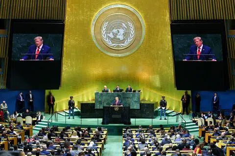 特朗普联大演讲：攻打伊朗是为国际社会解决长远威胁