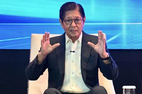 菲律宾总统小马可斯指示政府推进关键矿产的勘探、开发、加工和利用，同时鼓励投资在用于先进制造、可再生能源、电池和电子产品的更高价值产品。（法新社）