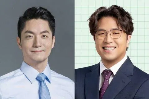 一项最新民调显示，争取连任的国民党籍台北市长蒋万安（左）与民进党籍参选人沈伯洋（右）的支持度仅相差1.2个百分点。（自由时报）