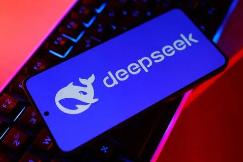 中国人工智能（AI）初创公司深度求索（DeepSeek）新一轮融资即将敲定，规模至少达800亿元人民币。（路透社档案照片）