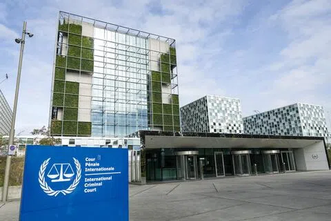 国际刑事法院位于荷兰海牙，成立于2002年，主要起诉战争罪、危害人类罪和种族灭绝罪。美国最初签署了建立国际刑事法院的《罗马规约》，但从未批准。（法新社档案照片）