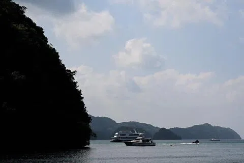 帕劳是菲律宾以东、太平洋上的一个小岛国，并且也是闻名世界的潜水景点之一。（法新社）