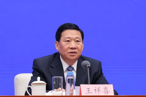 中国官方通报，应急管理部部长王祥喜任上被查。（互联网）
