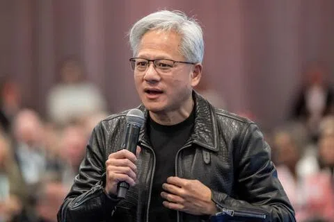 英伟达首席执行官黄仁勋等科技巨头，将亲自为“霍洛维茨·安德里森学院”的学生授课。（彭博社档案照片）