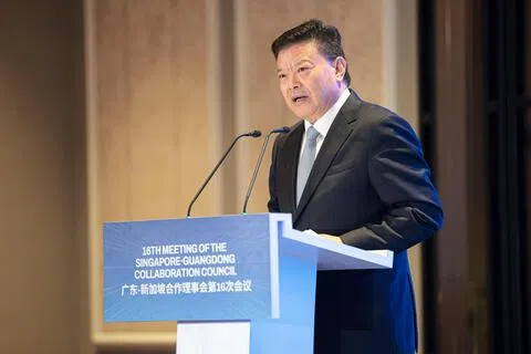 广东省长孟凡利：新粤合作潜力无限 广东企业可借新加坡协同出海