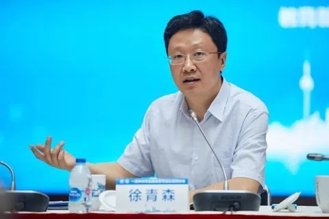 中国官方通报，中国教育部副部长徐青森获任福建省委常委。图为时任中国教育部高等教育司副司长徐青森2019年6月出席由上海复旦大学和上海理工大学共同举办的“一流本科专业建设及专业认证”研讨会。（上海理工大学官网）
