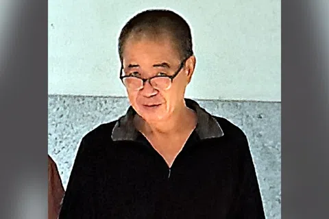 被告马伟宏（60岁，译音）面对动粗、刑事恐吓，以及持有攻击性武器等三项控状，被判坐牢10周。（曾美玲摄）