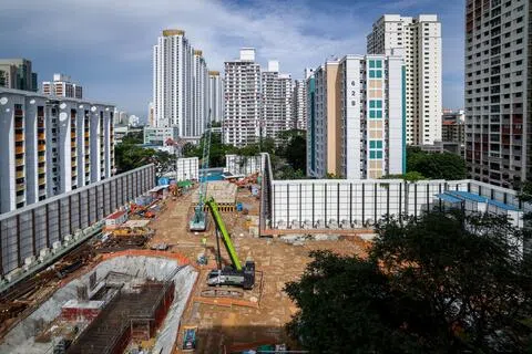 大巴窑与新民路新建1200套预购组屋 等候期不到三年
