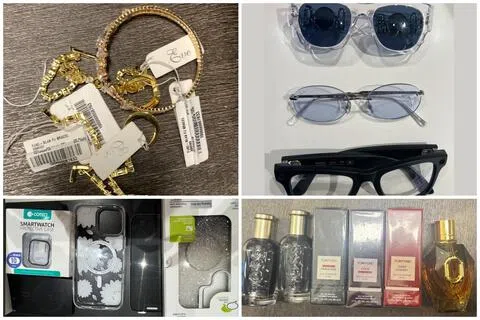 进一步调查显示，少年之前从六间商店偷走总价值超过4800元的物品，当中有眼镜、手机壳和首饰等。他39岁乌兹别克斯坦籍母亲则被指在一间商店内偷走一瓶价值150元的香水，并且被指接收儿子偷得的一副眼镜。（新加坡警察部队提供）