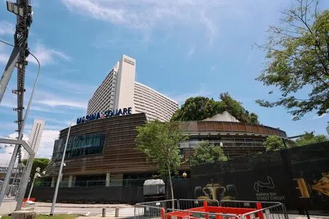 滨海广场（Marina Square）购物中心是滨海广场整体转型计划的一部分。（海峡时报）