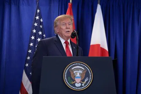 因不满国际刑事法院对以色列总理内坦亚胡发出逮捕令，特朗普政府已对国际刑事法院官员实施一系列制裁。（路透社）