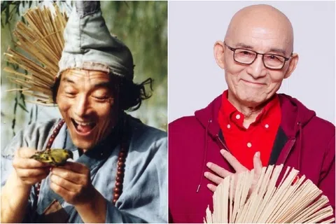 中国演员游本昌52岁演出《济公》而深入民心。（取自游本昌微博）