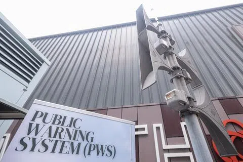 “重要信息”警报一般会在每年的2月15日和9月15日傍晚6时20分响起。公众听到警报时，可立即打开任一个本地广播电台或免费电视频道，收听关于公众警报系统的简短信息。（档案照片）