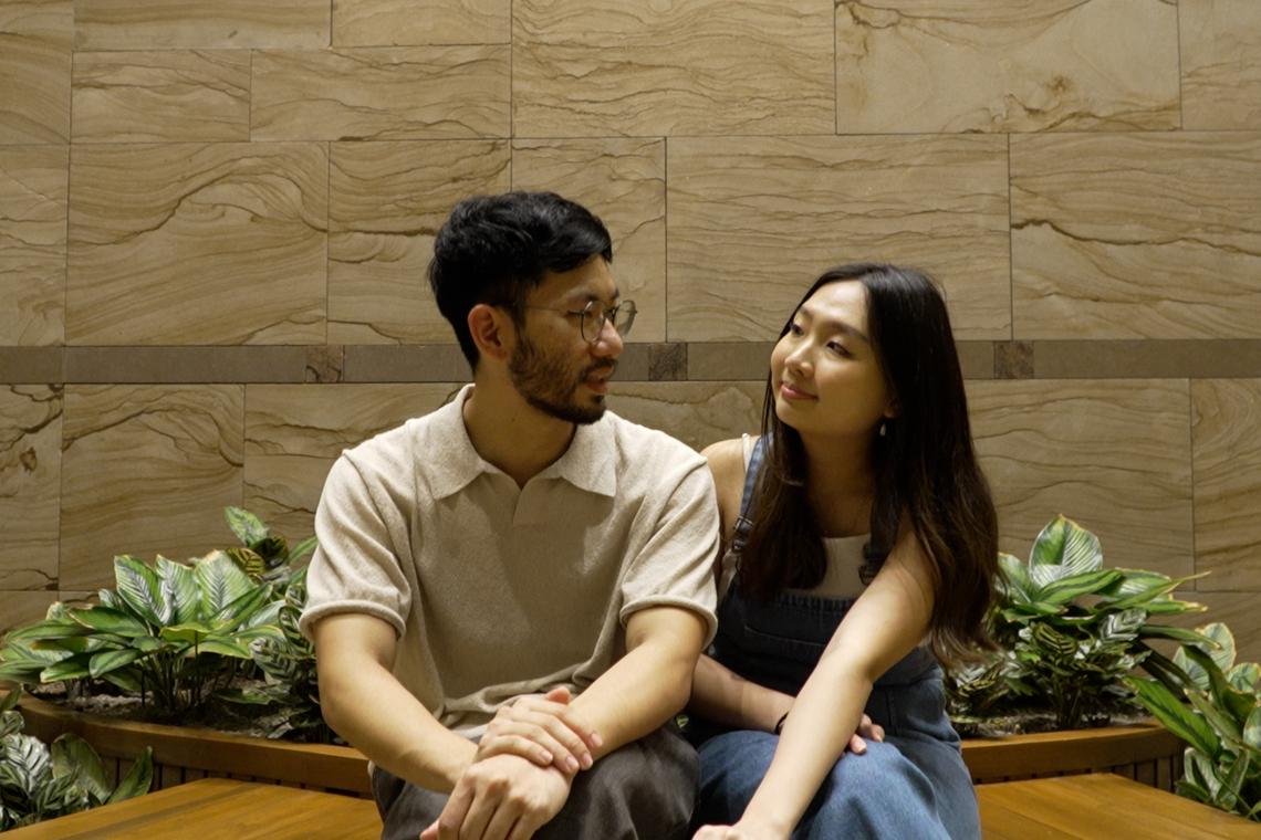 诗敏认为只要两人有共同的理念和理想,年龄并不是决定结婚与否的关键。(视频截图)