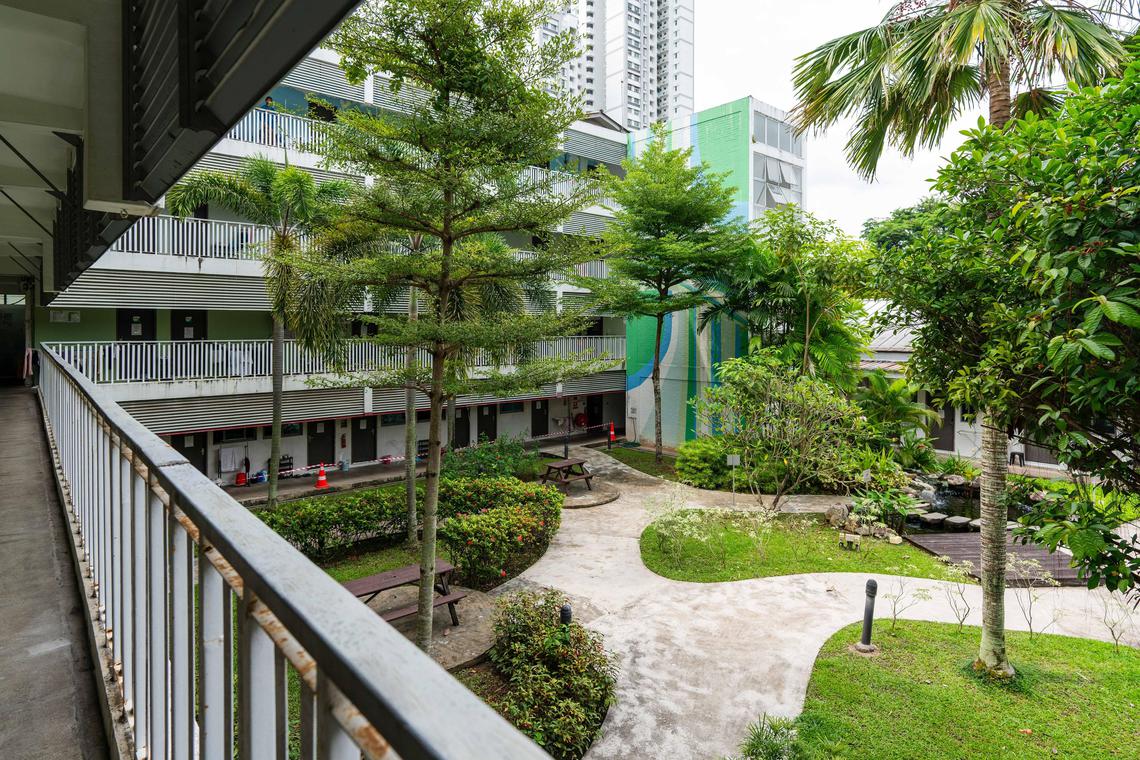 亨德申路98号原是达善小学(Henderson Primary School)校舍。(新加坡土地管理局提供)