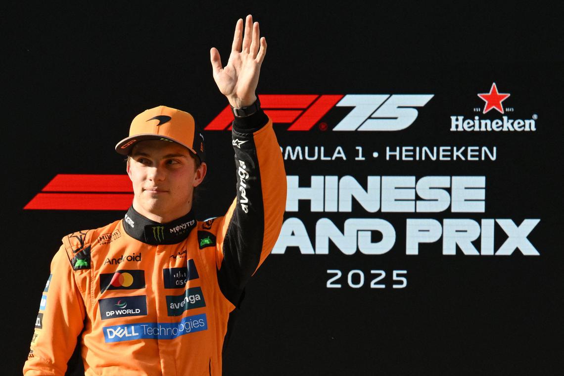 f1中国大奖赛排位赛 皮亚斯特里首夺杆位 | 联合早报