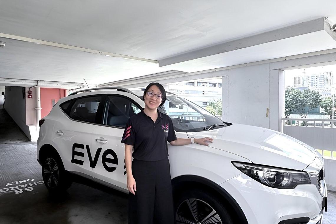 EVe总裁陈慧玲强调,配合电动车采用率来提升电力设施,对于确保组屋停车场有足够电力容量至关重要。(EVe提供)
