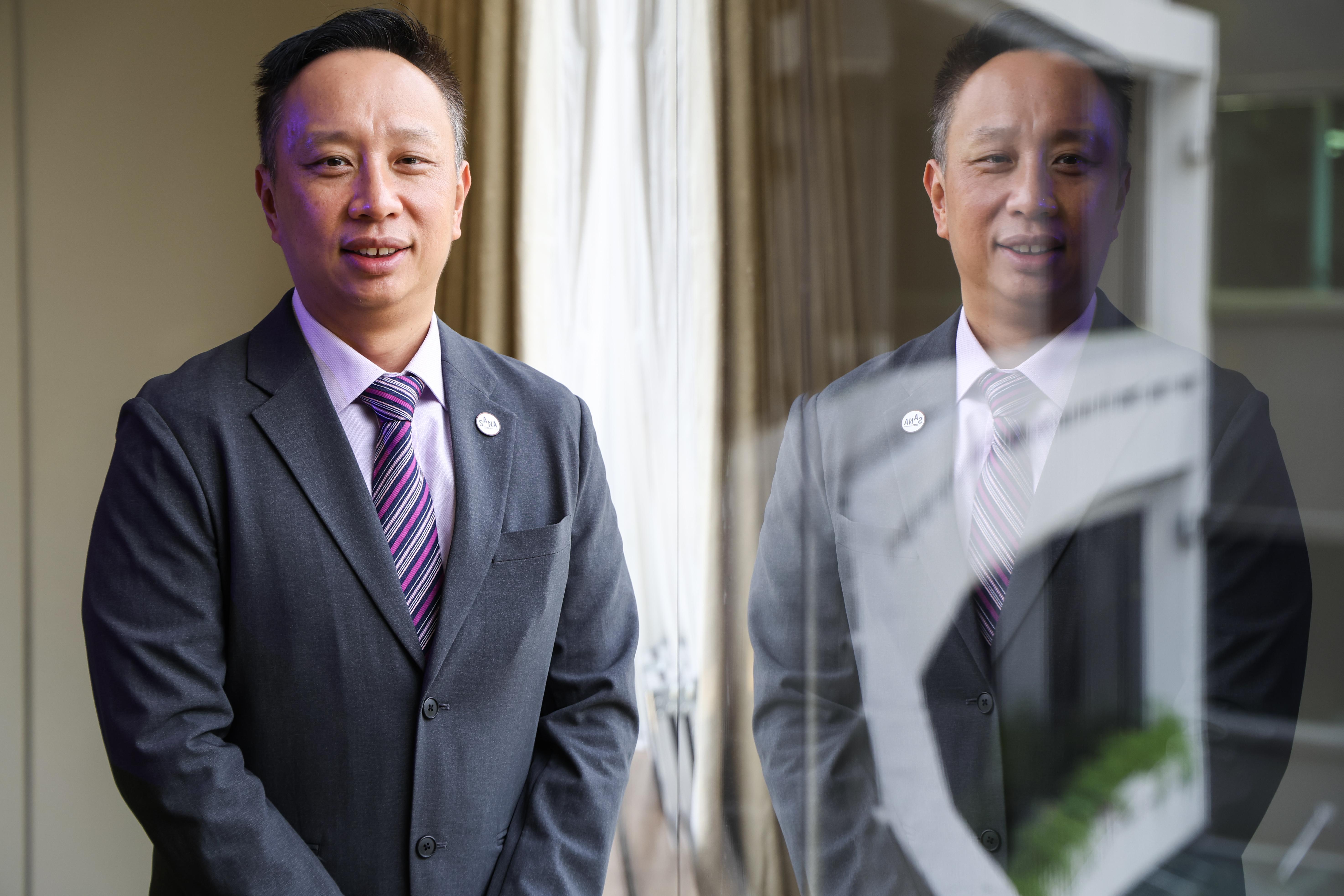 肃毒协会执行总监郭永照是联盟的首任主席,他说接下来的首要任务就是吸引更多组织参与,并希望不久的将来可在国际上联合发声,一同反毒。(关俊威摄)