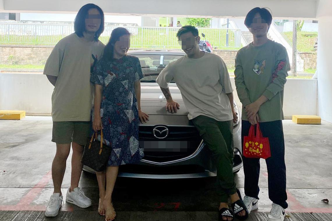王女士在2021年贷款购入二手马自达汽车。(受访者提供)