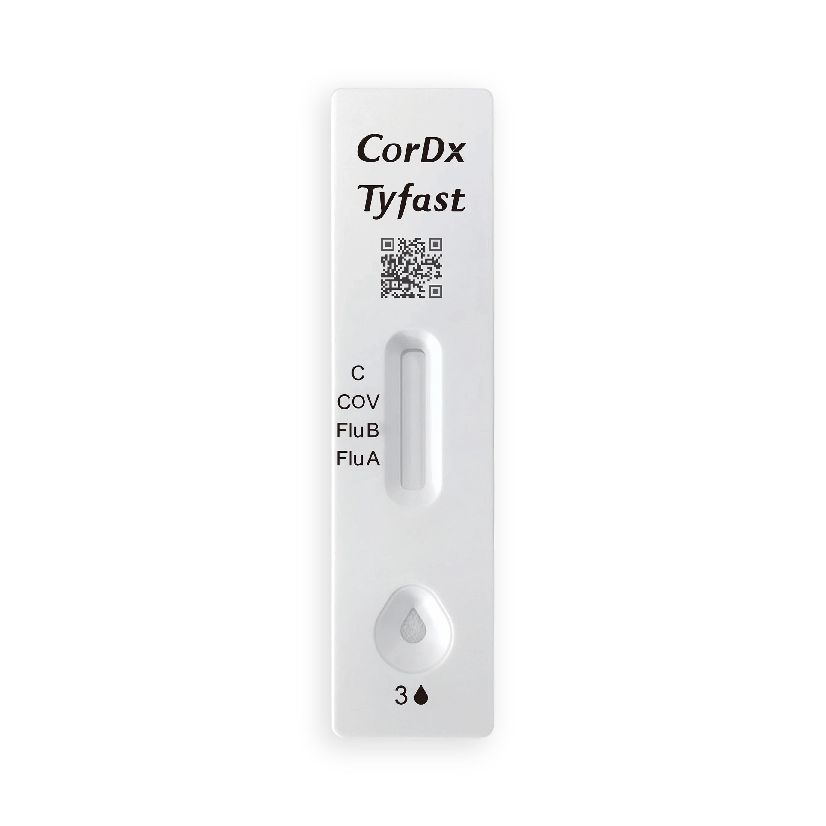 CorDx Tyfast流感试剂盒可在各大药房和屈臣氏,以及平价超市买到,每剂9元8角。(海峡时报)