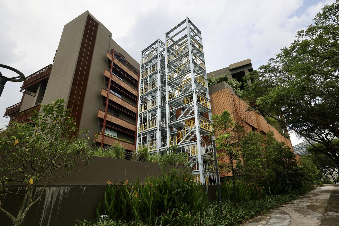 整个裕廊创新区占地600公顷,涵盖五个范围,即南洋理工大学、洁净科技园(CleanTech Park),以及登加、武林和峇哈(Bahar)。裕廊集团拟在区内划出约24公顷的净零排放区。(邝启聪摄)