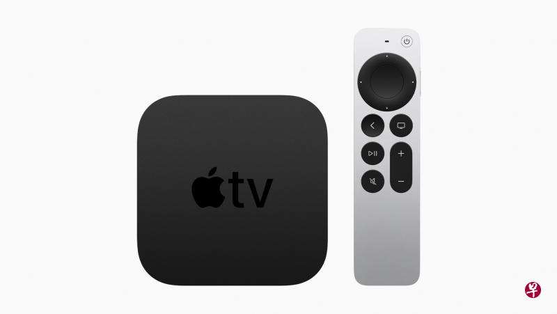 Apple TV 4K能播放更清晰的画面，遥控器经重新设计，更为直观。